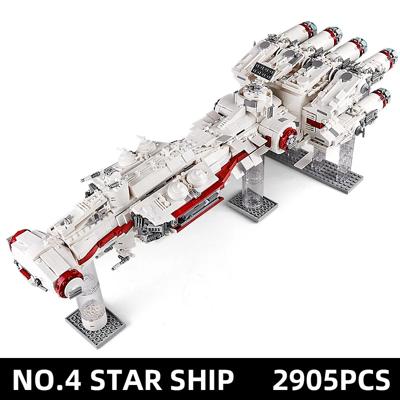 

Mould King Building Blocks Star Plan The Mortesv's Corellian Corvette-Blocksade Runner model Tantive IV set Kids DIY Toys Gifts
