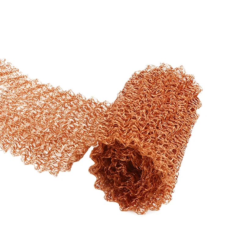 

Copper Mesh Screen Food Grade Distillation Column Packing,Home Brewing Distilling Copper Mesh Rolls Scrubber Scourer Mesh 4 Wire