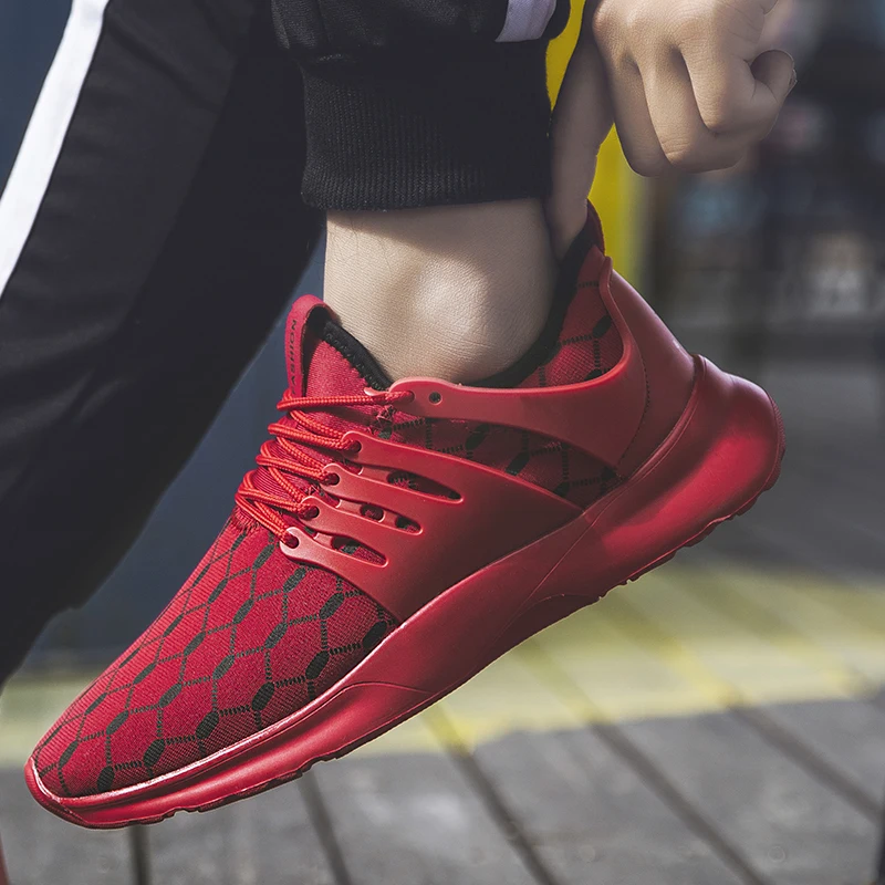 2020 Новая летняя Мужская Уличная обувь для бега chaussure homme спортивные кроссовки