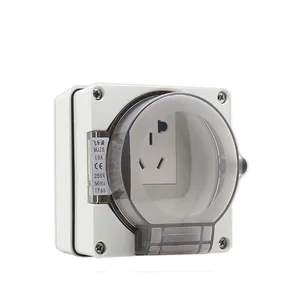 Автомобильная уличная электрическая розетка с водонепроницаемой крышкой 10 А, настенное зарядное устройство, розетка для RV, аксессуары для двигателя, дома, трейлера, автомобиля, кемпинга