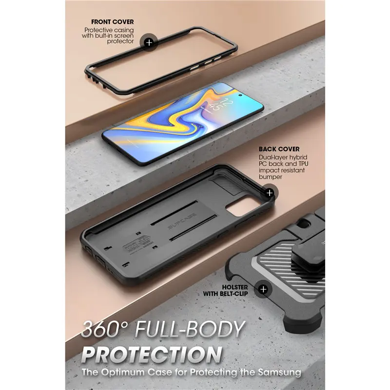 for samsung galaxy a51 case not fit a50 a51 5g supcase ub pro full body rugged holster case with built in screen protector free global shipping