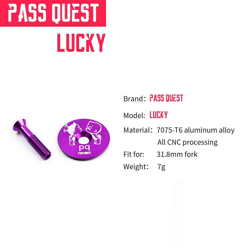 PASS QUEST LUCKY P1(OD2) Топ Кепки стволовых вынос руля гарнитура Горный Дорожный велосипед