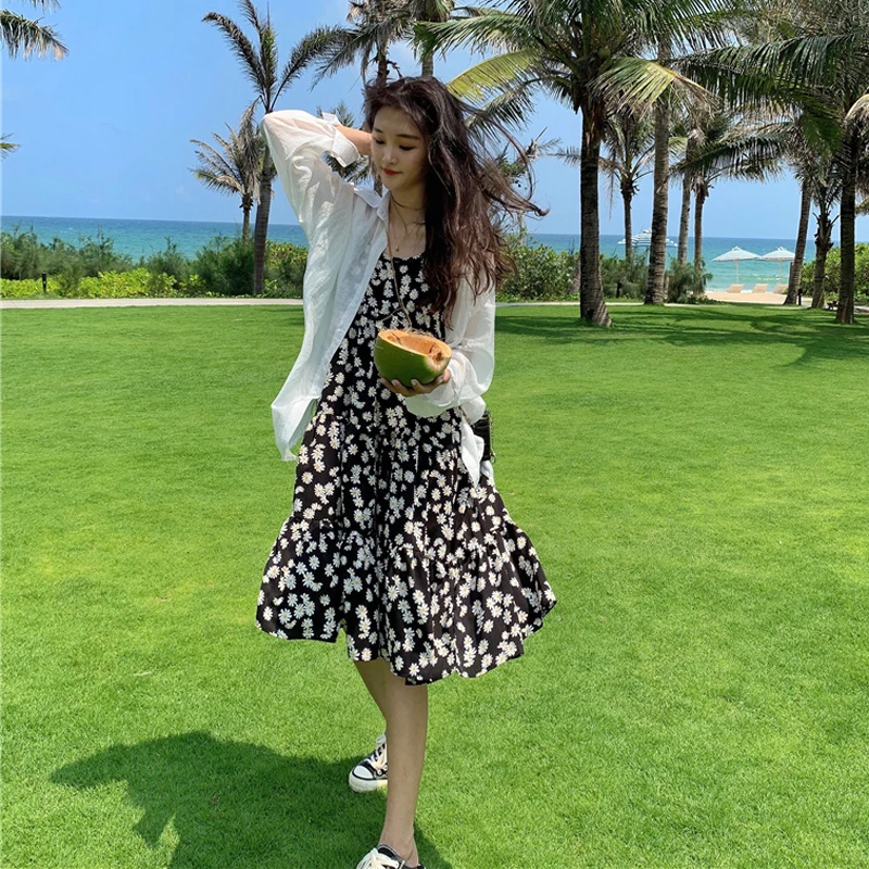

CMAZ Dresses For Women Summer 2021 Korean Style