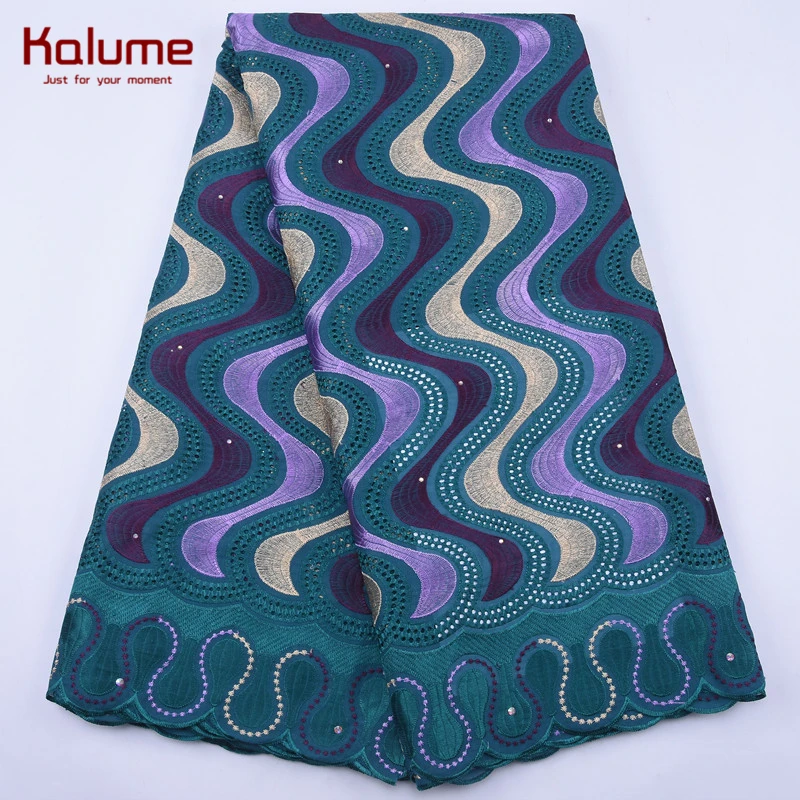 Калуме платье из хлопкового кружевного полотна с камнями, африканское последнее нигерийское швейцарское вуальное полотно в Швейцарии для вечеринки 1952 года.