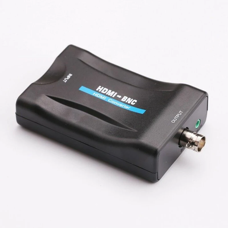Преобразователь сигнала HDMI в BNC адаптер VHS DVD-плеер PAL/NTSC композитное видео выход