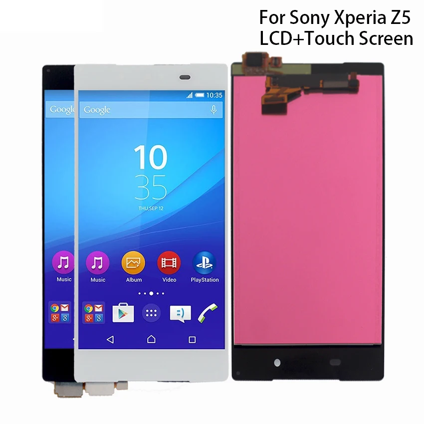 Жк-дисплей для Sony Xperia Z5 дигитайзер сенсорного экрана в сборе E6633 E6683 запчасти