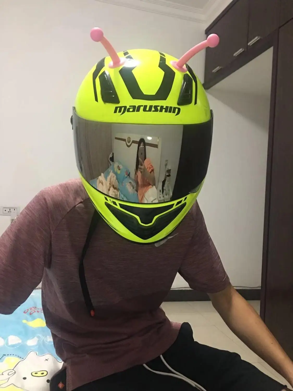 Декоративные аксессуары для мотоциклетного шлема 1 пара антенна Детские