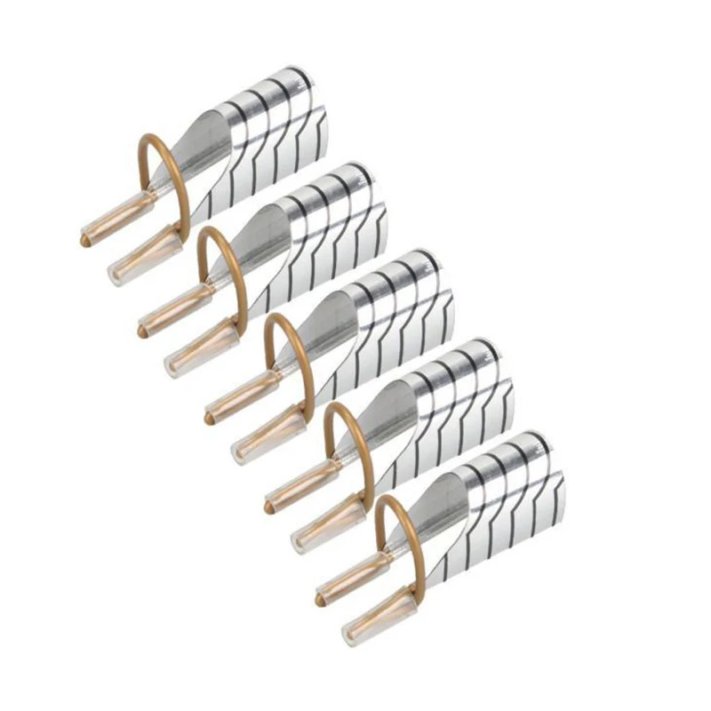 5 шт. дизайн ногтей C изогнутая форма удлинительные направляющие советы