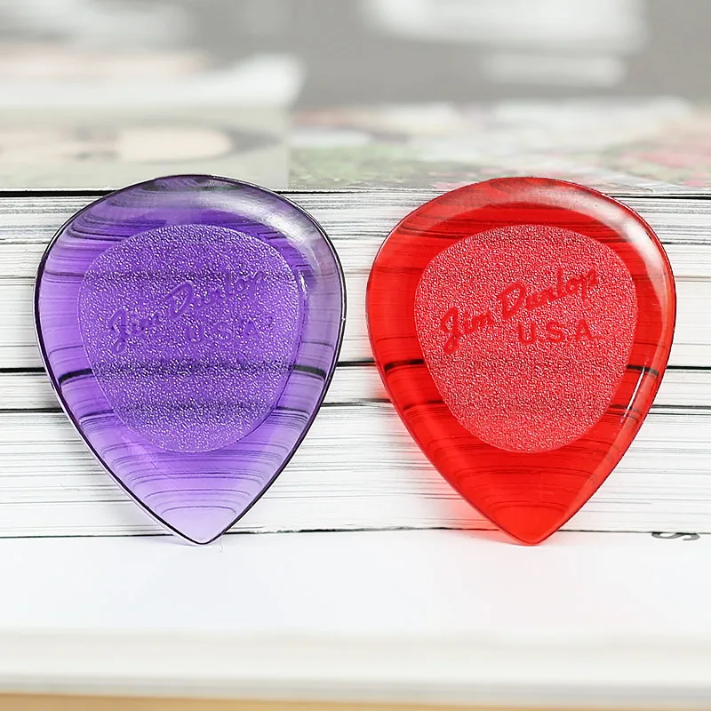 

1 шт., Dunlop Stubby Big Tear, медиатор, прочный, чистый, акустический, электрогитара, Выбор толщины 1/ 2/3 мм