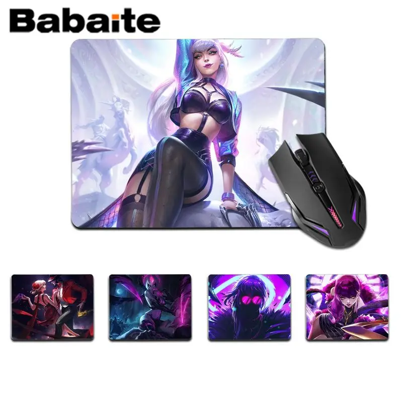 Высококачественные игровые коврики для компьютерной мыши Babaite League of Legends Evelynn