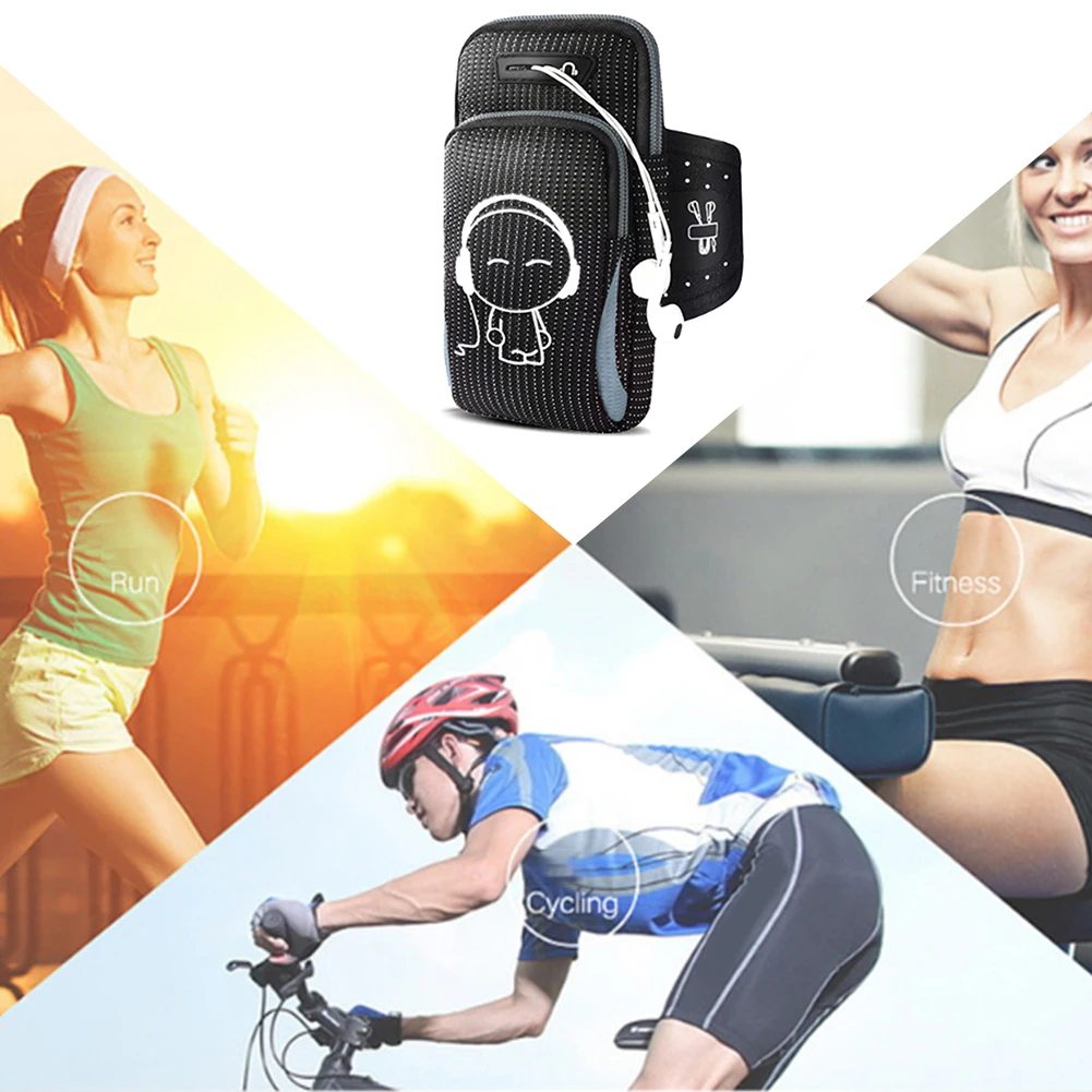 

Portable arm bag female running mobile phone bag fitness sports equipment arm bag male arm sleeve armband wrist bag