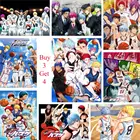Постеры Kuroko's для баскетбола, наклейки на стену в японском стиле аниме, бумажные принты с белым покрытием, четкое изображение, украшение для дома