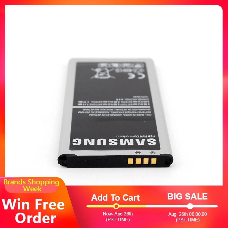 Оригинальный сменный аккумулятор для телефона EB-BG850BBE samsung GALAXY Alpha SM-G850F G850M G850T G8508S