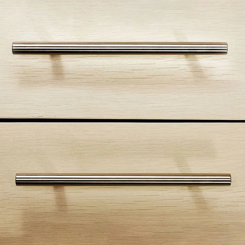 

200mm Stainless Steel Kitchen Door Cabinet T Bar Door Handle Pull Knob Bathroom Cupboard Cabinet Drawer knobs furniture handle