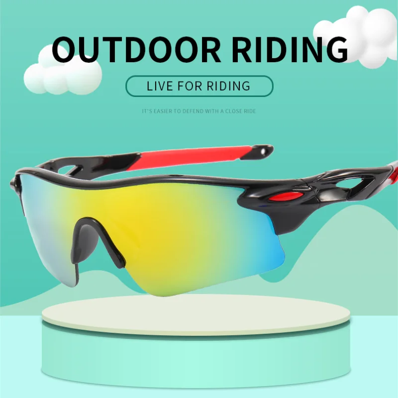 

Детские велосипедные очки для мальчиков и девочек, спортивные очки для улицы, детские дорожные велосипедные очки для езды на велосипеде и п...