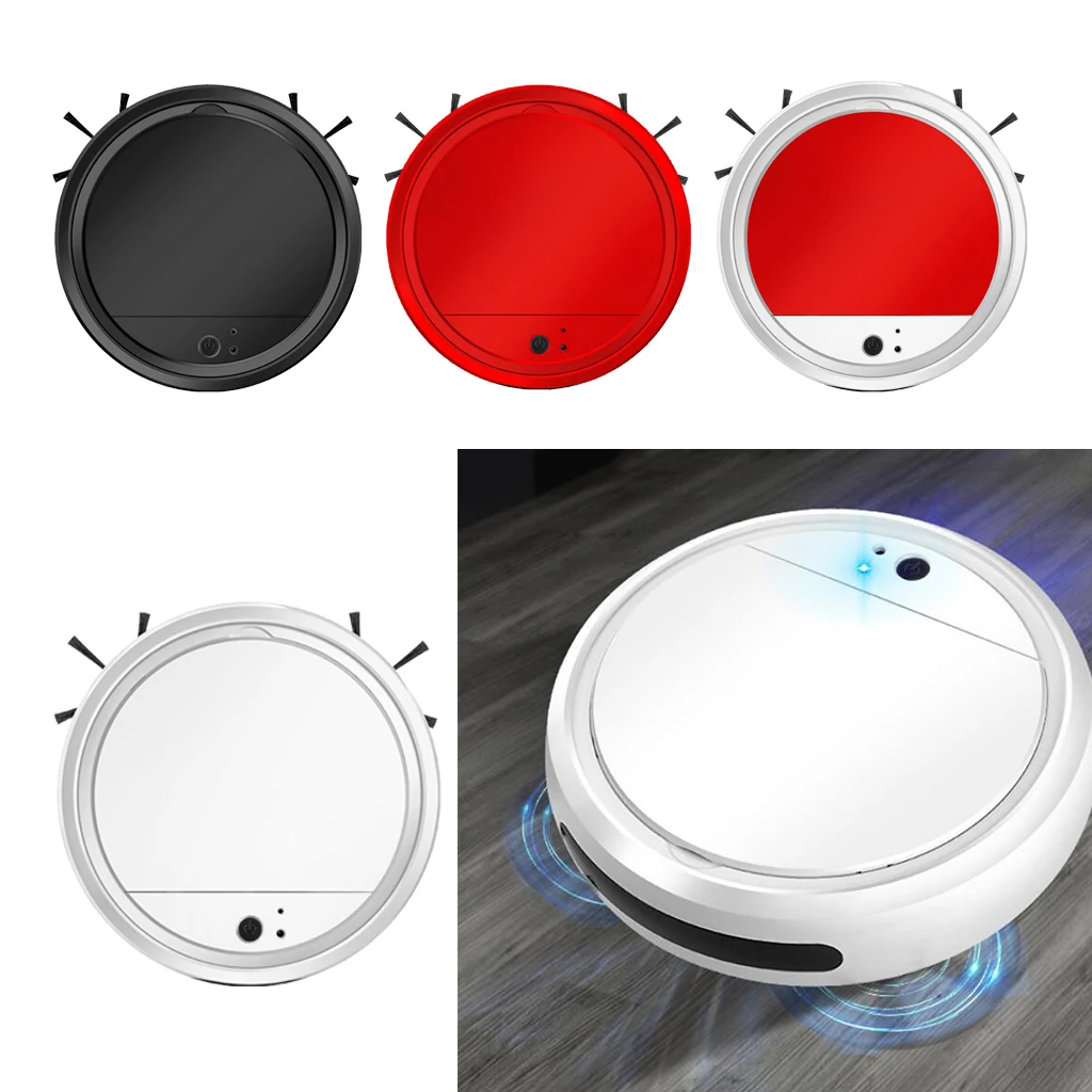 

Quiet Robot Vacuum Cleaner Automatic Robotic Vacuum Hardwood Floors Pet Hair