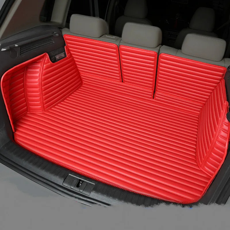 

Full Covered Waterproof Boot Carpets Durable Custom Special Car Trunk Mats for Kia Opel Nissan Smart Mitsubishi Jeep Cadillac