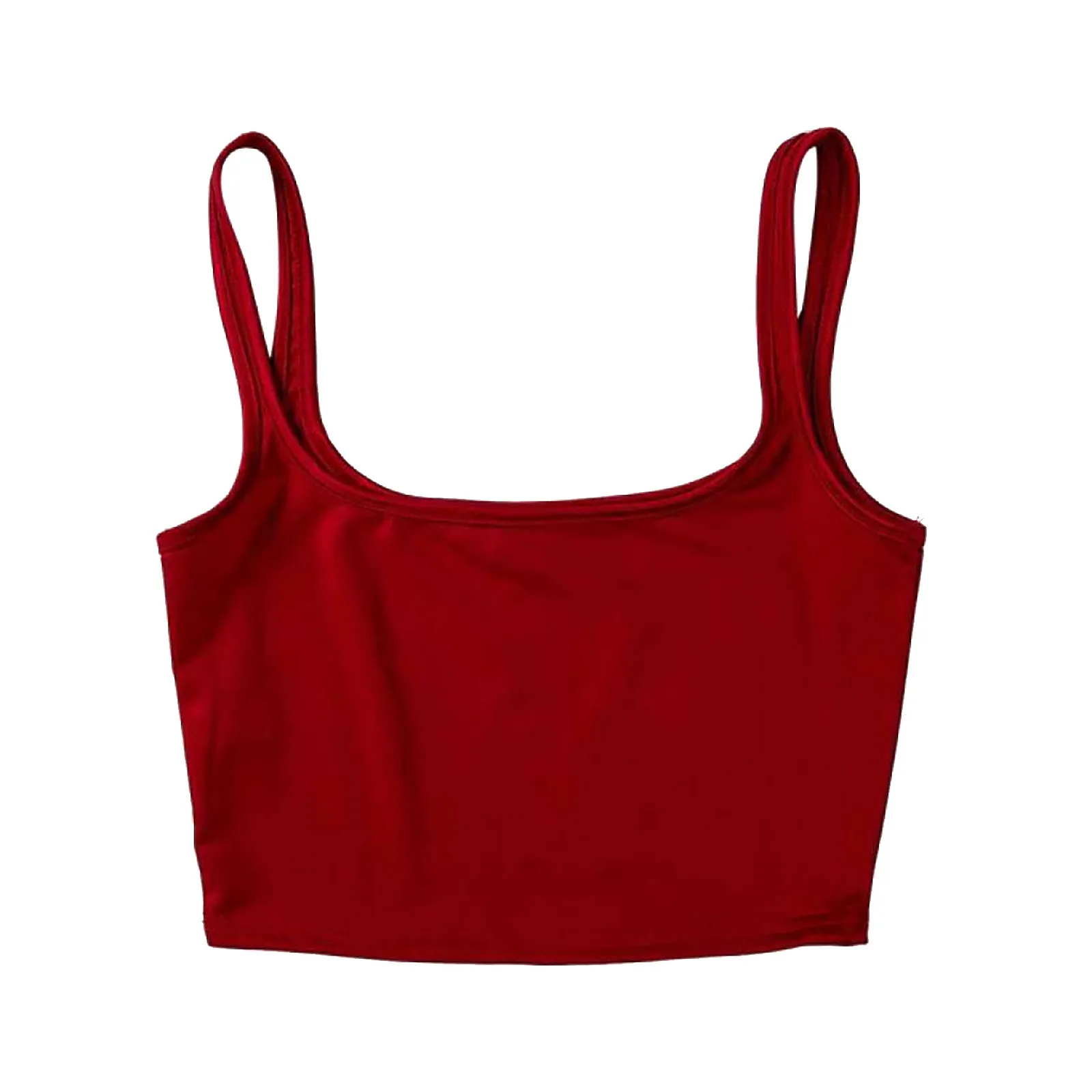 

Fashion Sexy Crop Top Women Sleeveless Casual Vest Corset Top Ladies Chest Pad Movement Short Summer Tank Tops