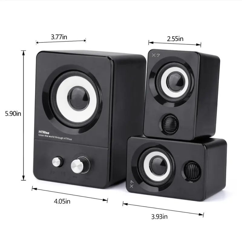 3 Динамик s Bluetooth рулевая колонка для сабвуфер компьютера 2 1 ПК Музыка игровых