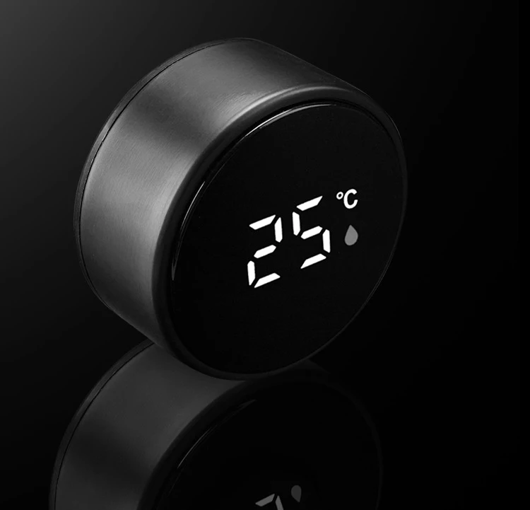 

2021 new Smart 304 Stainless Steel Vacuum Water Cup Temperature Display Cup Business Gift Thermos