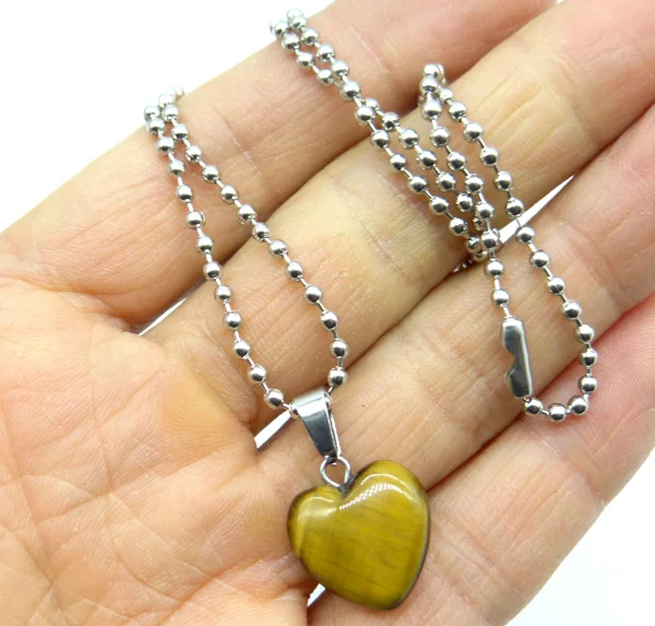 Натуральный камень бирюзовые кварцевые кристаллы тигровый глаз опал подвески в