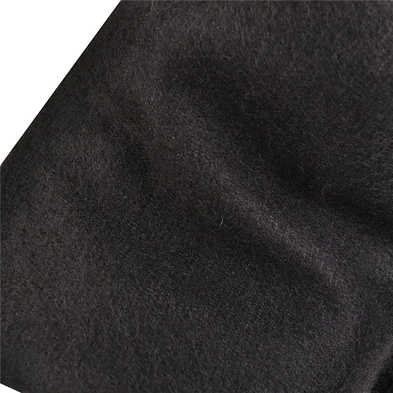 Женские сапоги из флока MORAZORA черные вечерние поги выше колена на тонком высоком