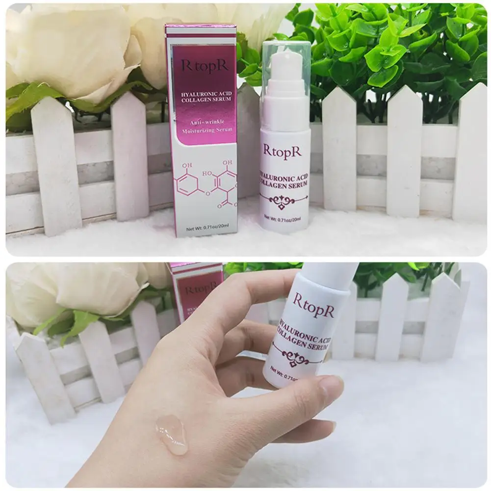

RtopR20ml hyaluronic acid Face Serum Anti collagen Moisturizing Serum Acne Treatment Skin Care