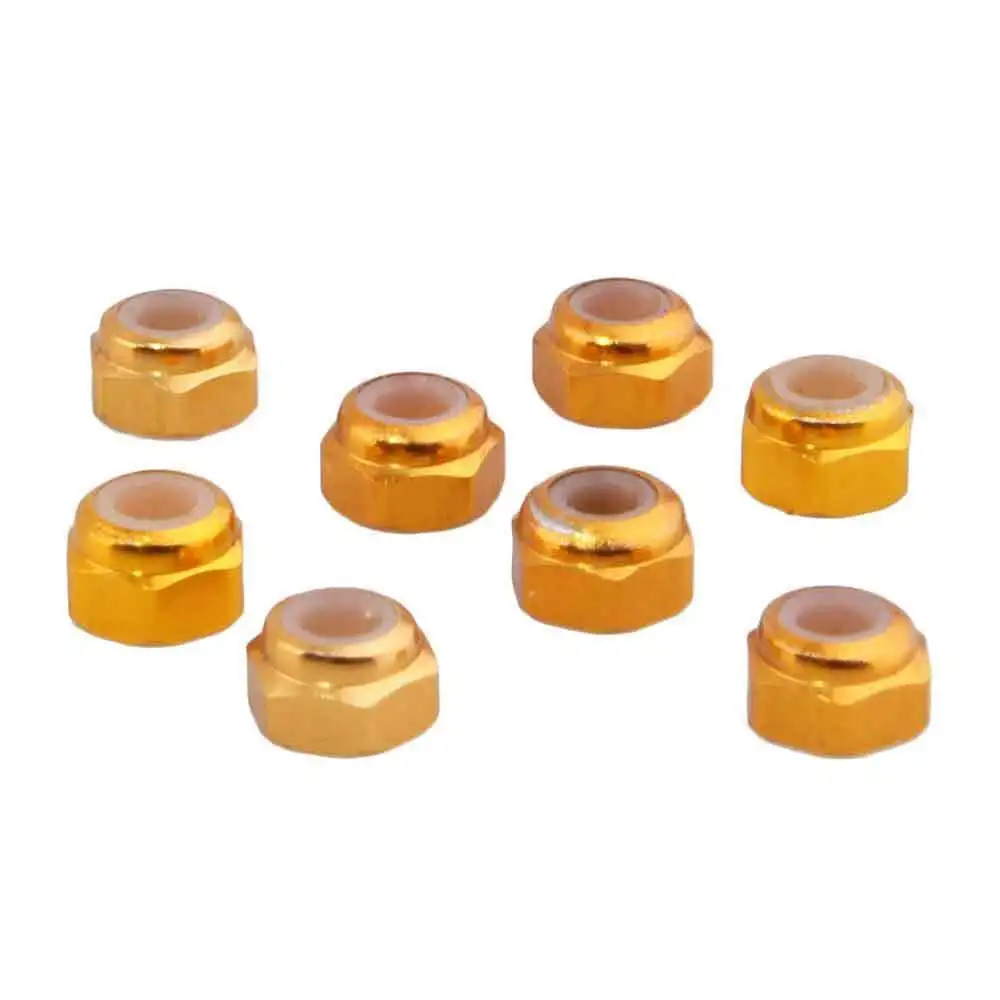 RC A580042 алюминиевая гайка для шин M3 8P подходит WLtoys 1:18 внедорожник A949 A959 A969 A979 k929