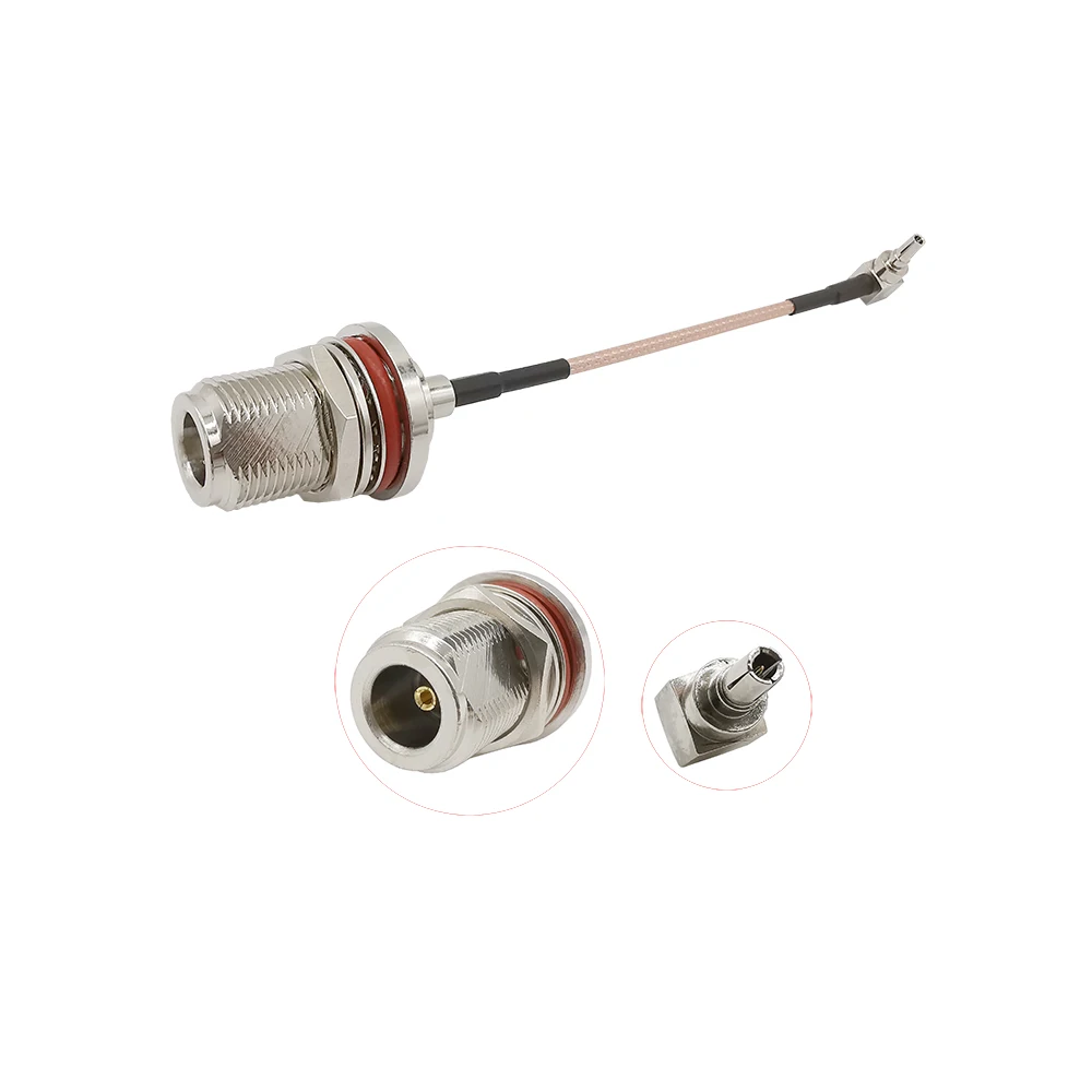N Type Female to CRC9 Male Right Angle RF RG316 Jumper Cable CRC9-N Adapter for Huawei Modem | Обустройство дома