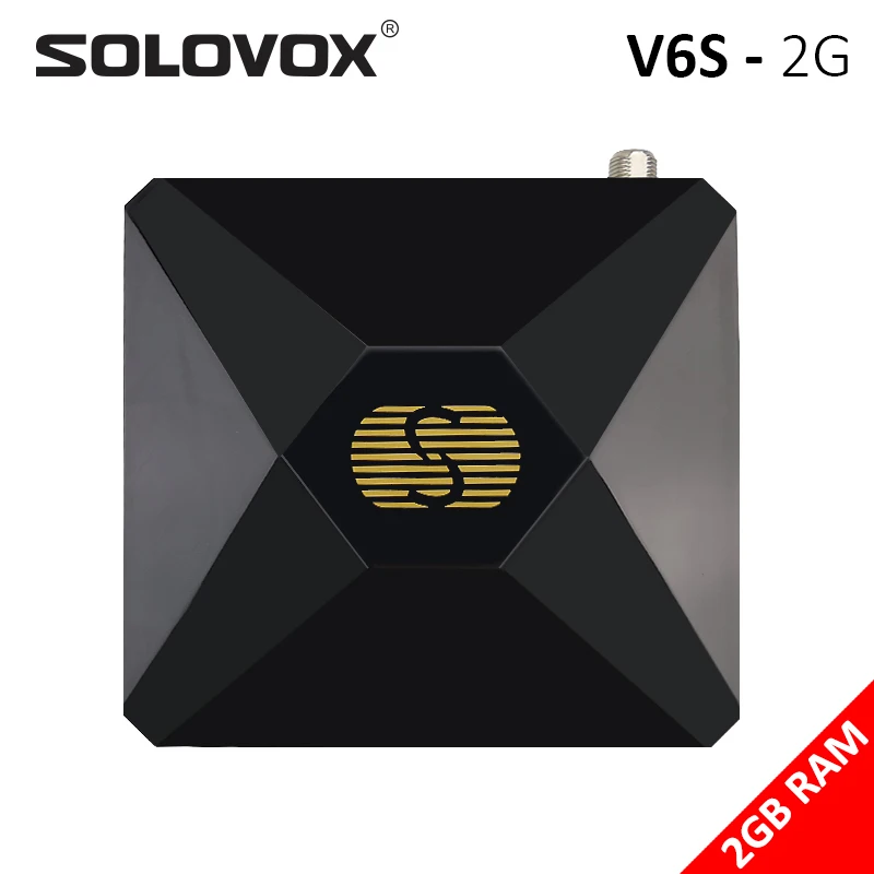 Ресивер спутникового телевидения SOLOVOX V6S MINI HD DVB S2 с поддержкой M3U USB WiFi 3G 4G PowerVU Biss Key
