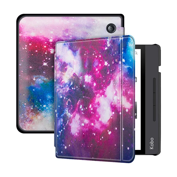 galaxy Чехол для Tolino Vision 5 eReaders из искусственной кожи чехол для Tolino vision 5 7 дюймов тонкий защитный чехол sleepover - Цвет: galaxy