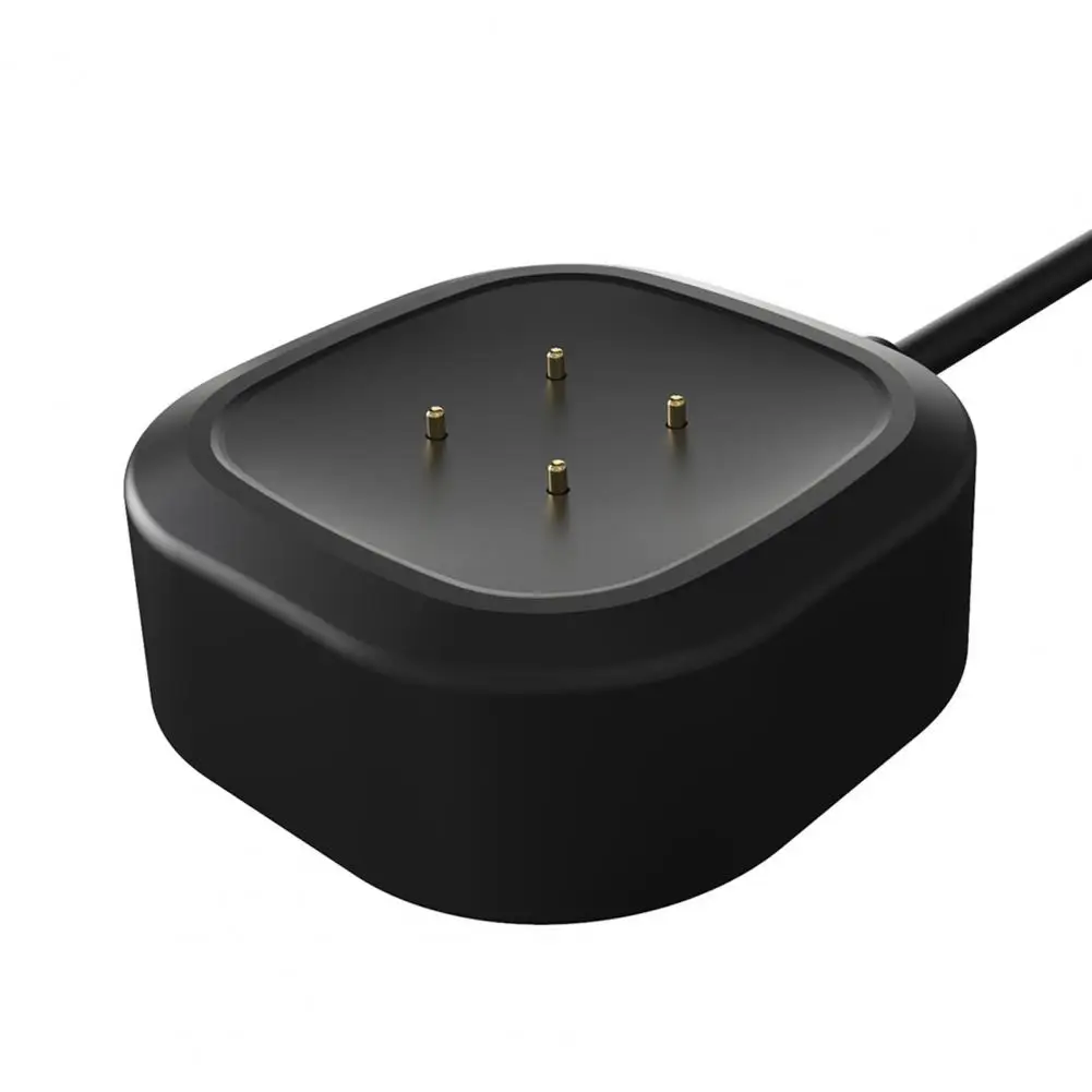 portable 100cm smart watch fast charging cable usb charger for fitbit versa3sense wearable devices smart accessories free global shipping