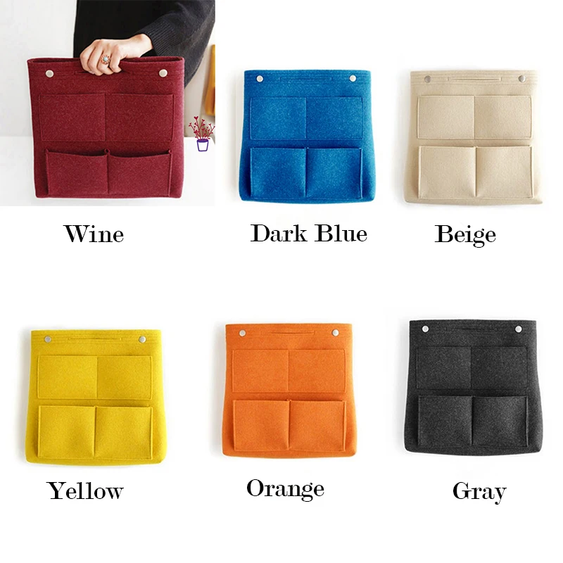 Модная сумка в сумке фетровая Повседневная дорожная с несколькими карманами