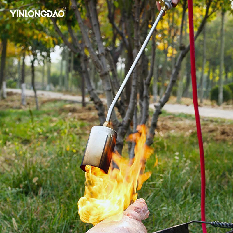 Liquefied Welding Camping Gas Torch Welding Fire Gun Welding Weed Burner for Brazing Tool Outdoor Picnic BBQ Welding Accessories