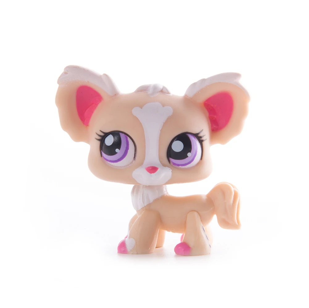 Экшн станция LPS Pet Shop розовая игрушка для кота с короткой шерстью Такса колли ПВХ