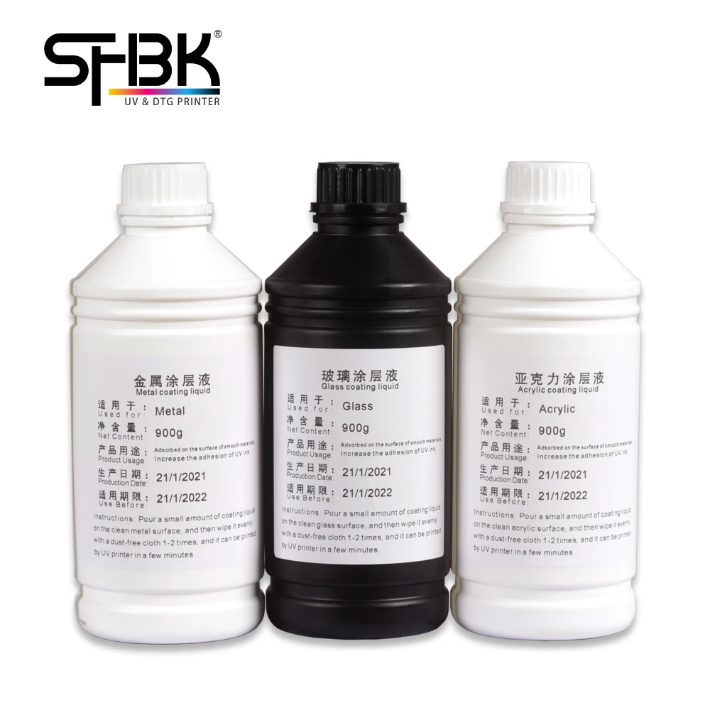 Aumenta a Adesão da Tinta na Superfície de Materiais Apropriados para o Metal de Vidro o Líquido uv do Revestimento Lisos Acrílico Desvanece – Não se