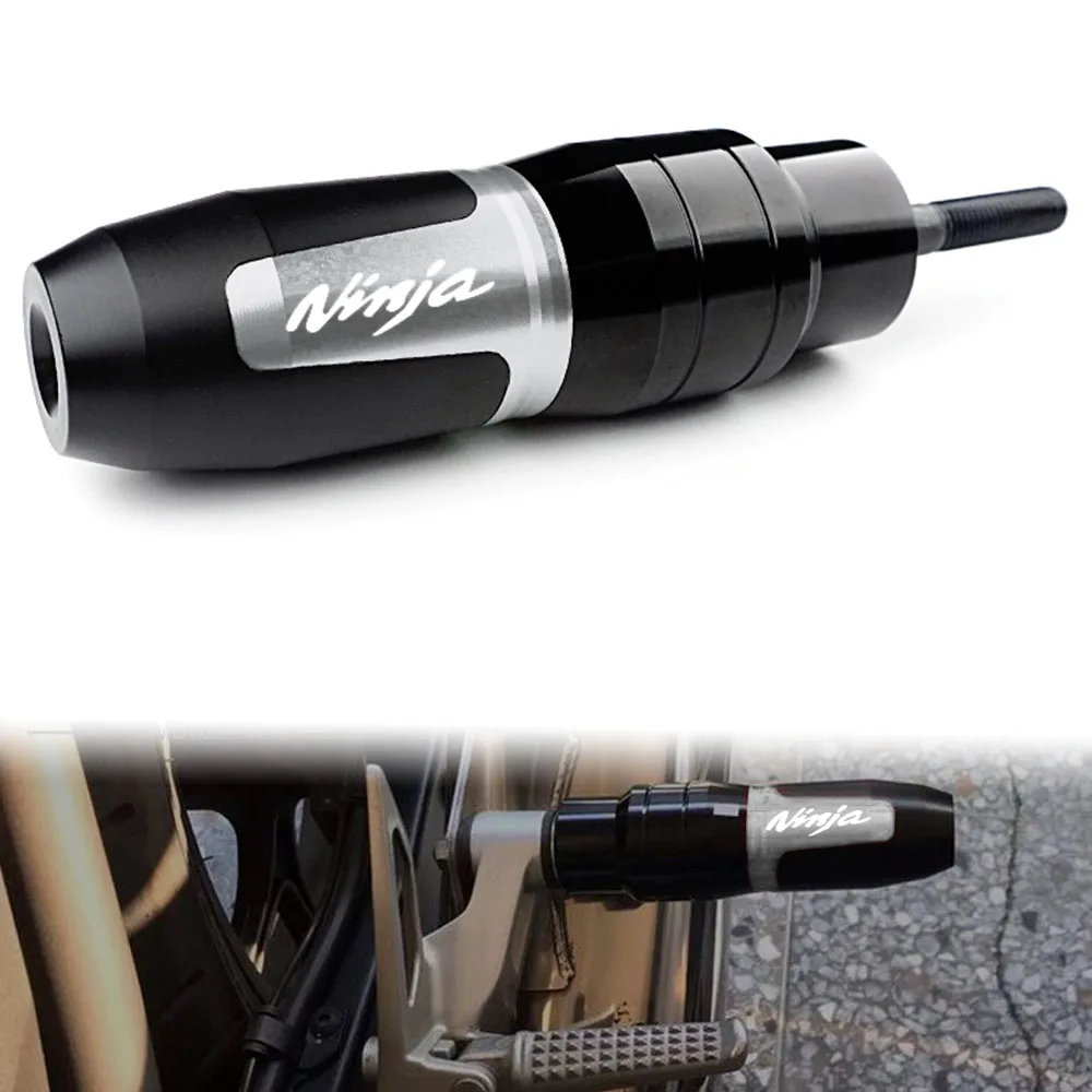 

For KAWASAKI NINJA400 NINJA250 NINJA300 NINJA 250 NINJA 300 Motorcycle CNC Accessoires Falling protection Exhaust Slider Crash