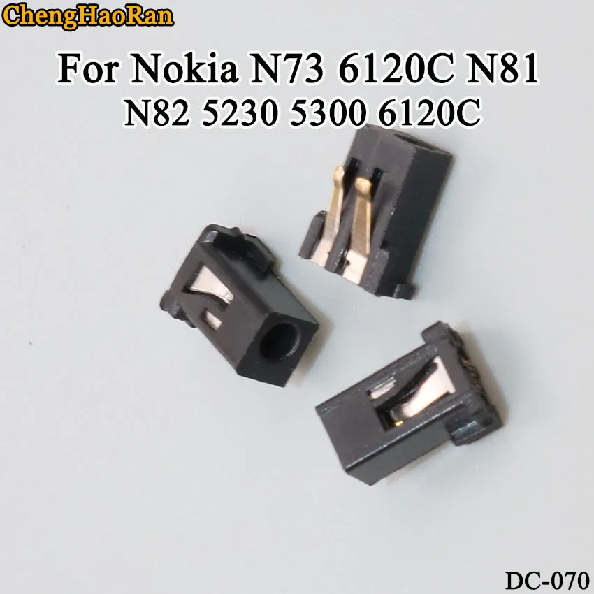 ChengHaoRan 2 шт./лот для Nokia N73 6120C N81 N82 5230 5300 разъем питания постоянного тока