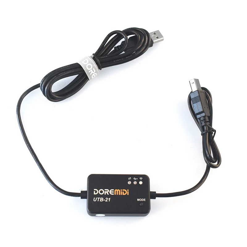 Редактор музыки DOREMiDi USB MIDI на беспроводной Bluetooth MIDI-адаптер кабель с индикатором и