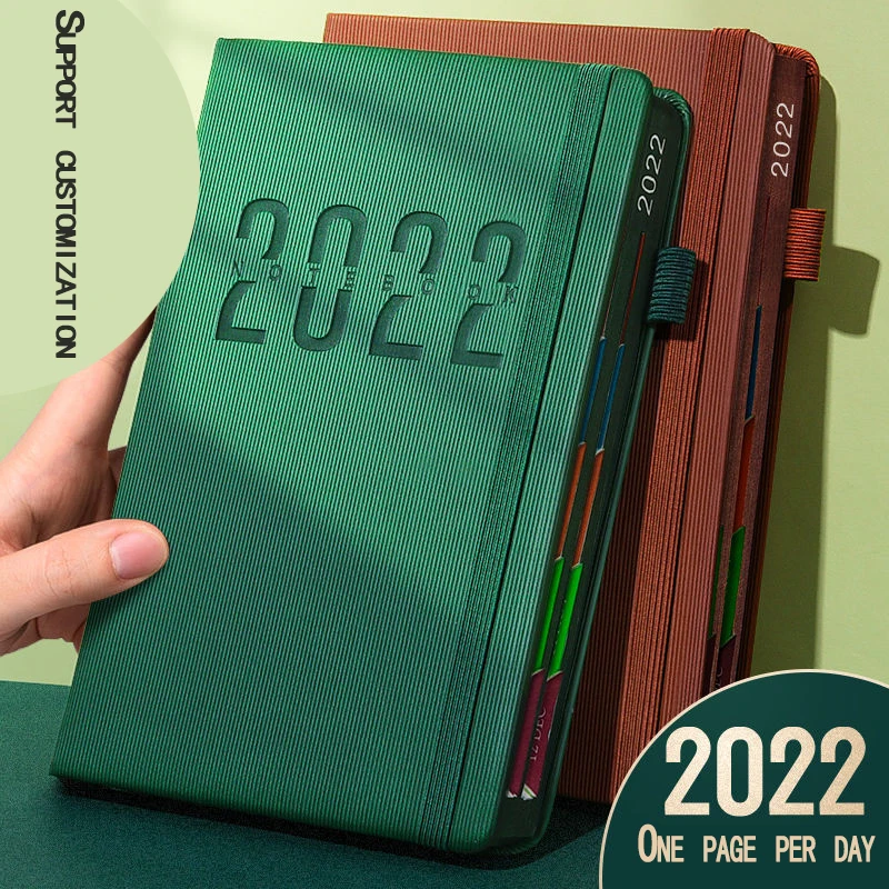 

2022 Agenda A5 Work Super Thick Plan Book Daily Notepad