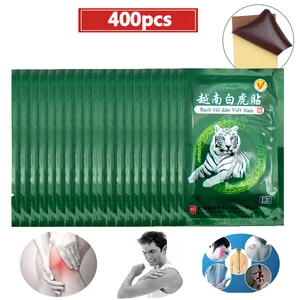 400 шт.50 мешков с вьетнамским белым Красный тигровый бальзам против боли мышц плеча шеи артрит в китайском стиле из трав, медицинская Перцовый пластырь