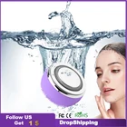 EMS электрическая щетка для очищения лица, светодиодная фототерапия, подтяжка кожи, массажер для лица, силиконовые щетки для очистки лица и отшелушивания