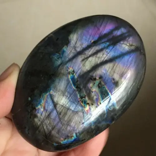 Образец минерала целебного спектролита 176 г Природный лабрадорит кварц | Дом и