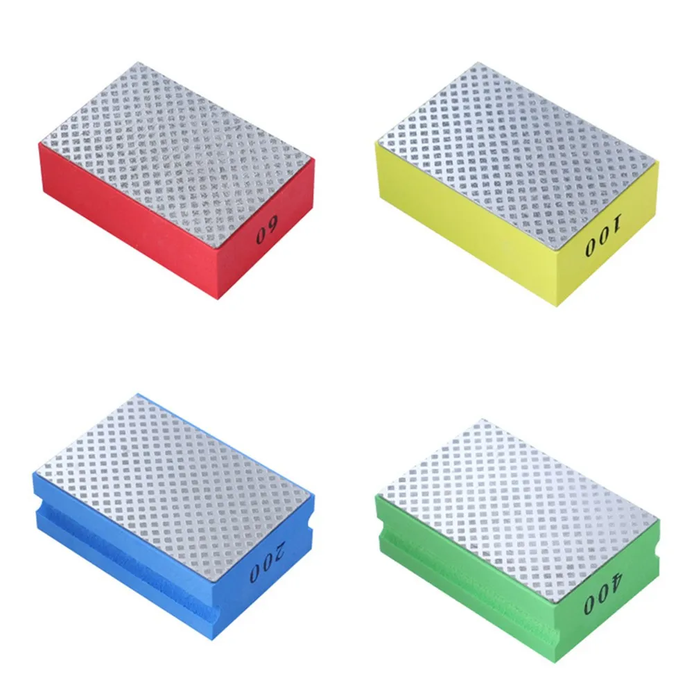 

Diamond Hand Polishing Pads 95x60mm Tile Glass Abrasive Grinding Block Pad Stone Marble Ceramic Abrasive Sanding Disc Block