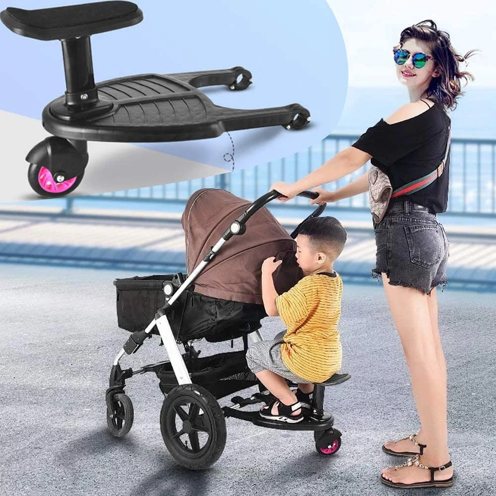 

Baby Stroller Pedal Fixing Plate Twin Baby Stroller Accessories Outdoor Activity Board Baby Seat Standing Auxiliary Pedal Drop