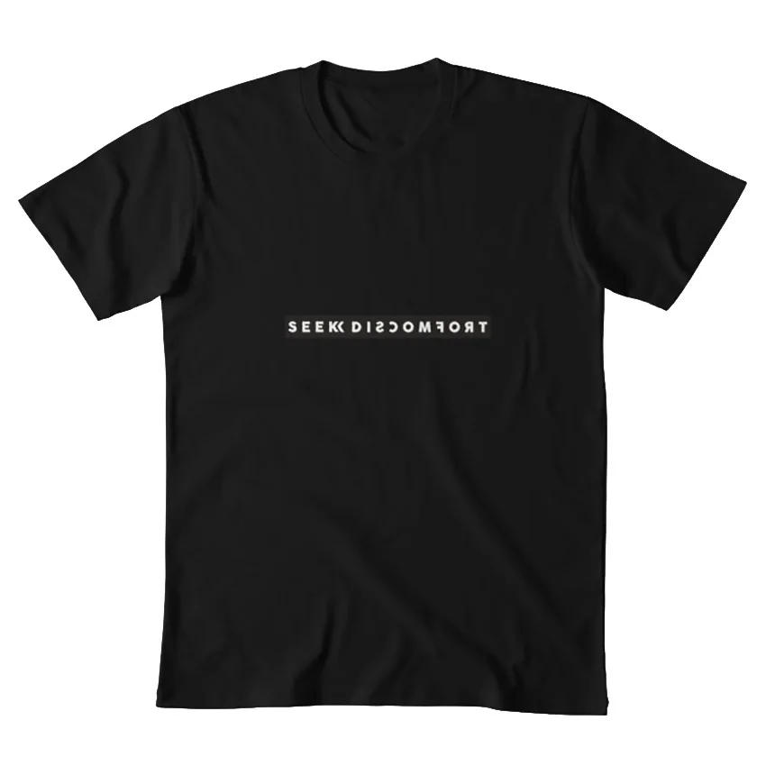 Найдите дискомфорт футболка merch бренд yes theory документальный мотивационный wim hof