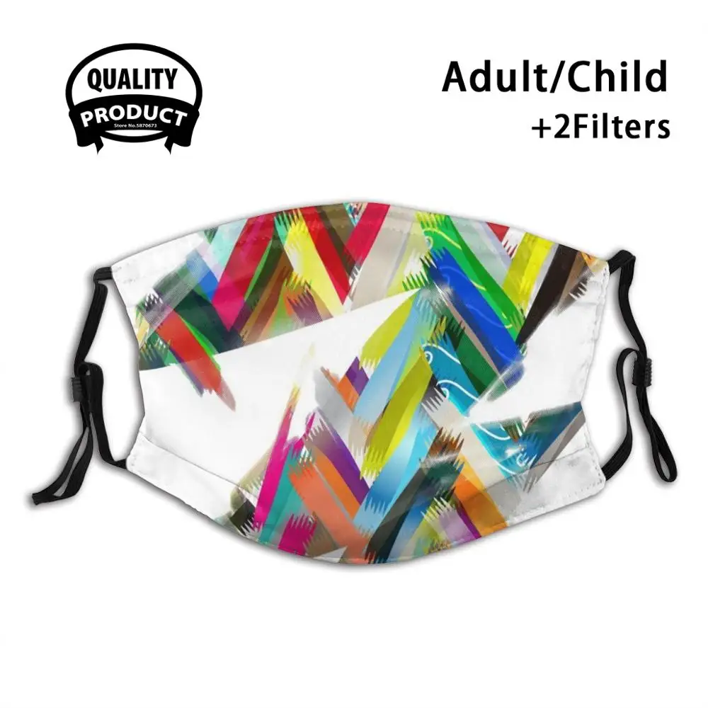 

Маска для лица многоразовая моющаяся с фильтром и защитой от пыли