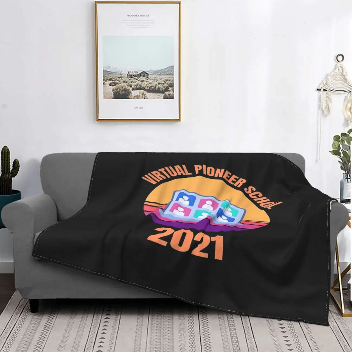 

Школа виртуального пионера-Manta de Jehovahs, colcha a cuadros para cama, sudadera con capucha, colcha para cama, 2021