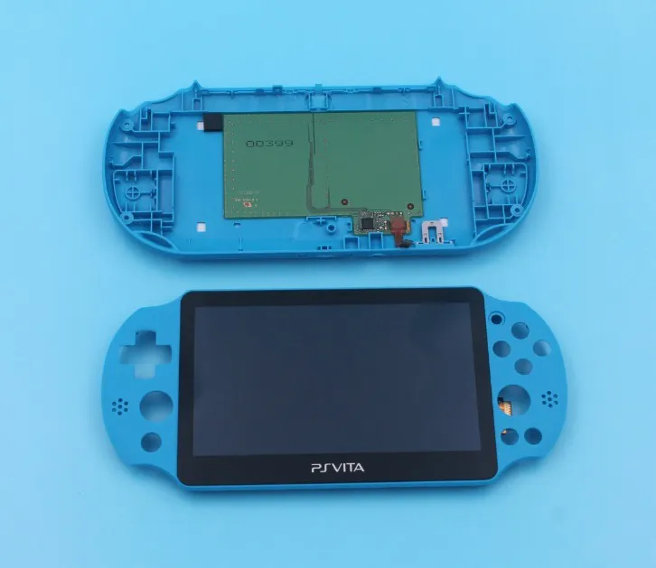 Оригинальный ЖК дисплей с рамкой и задней крышкой корпуса для ps vita psvita psv 2000
