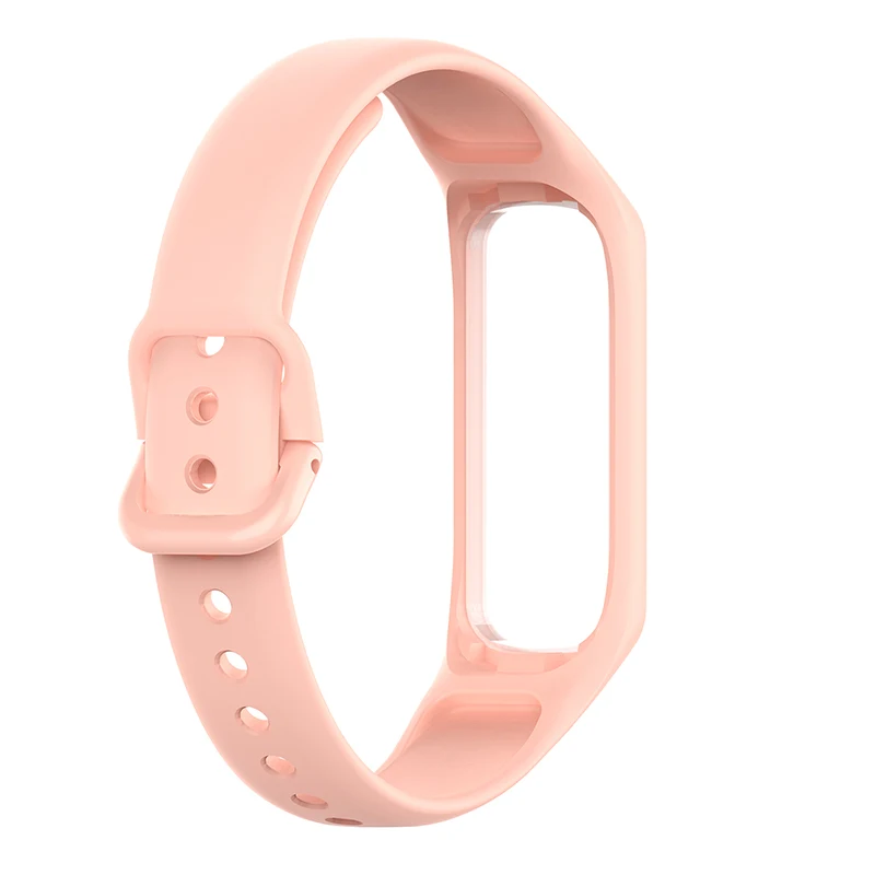 Apricot Laforuta силиконовый ремешок для Galaxy Fit-e ремешок резиновый спортивный браслет для samsung R375 петля женский мужской фитнес-браслет - Цвет ремешка: Apricot